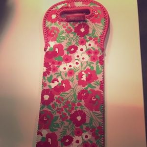 Lilly Pulitzer wine koozie